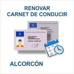 RENOVAR CARNET CONDUCIR ALCORCON
